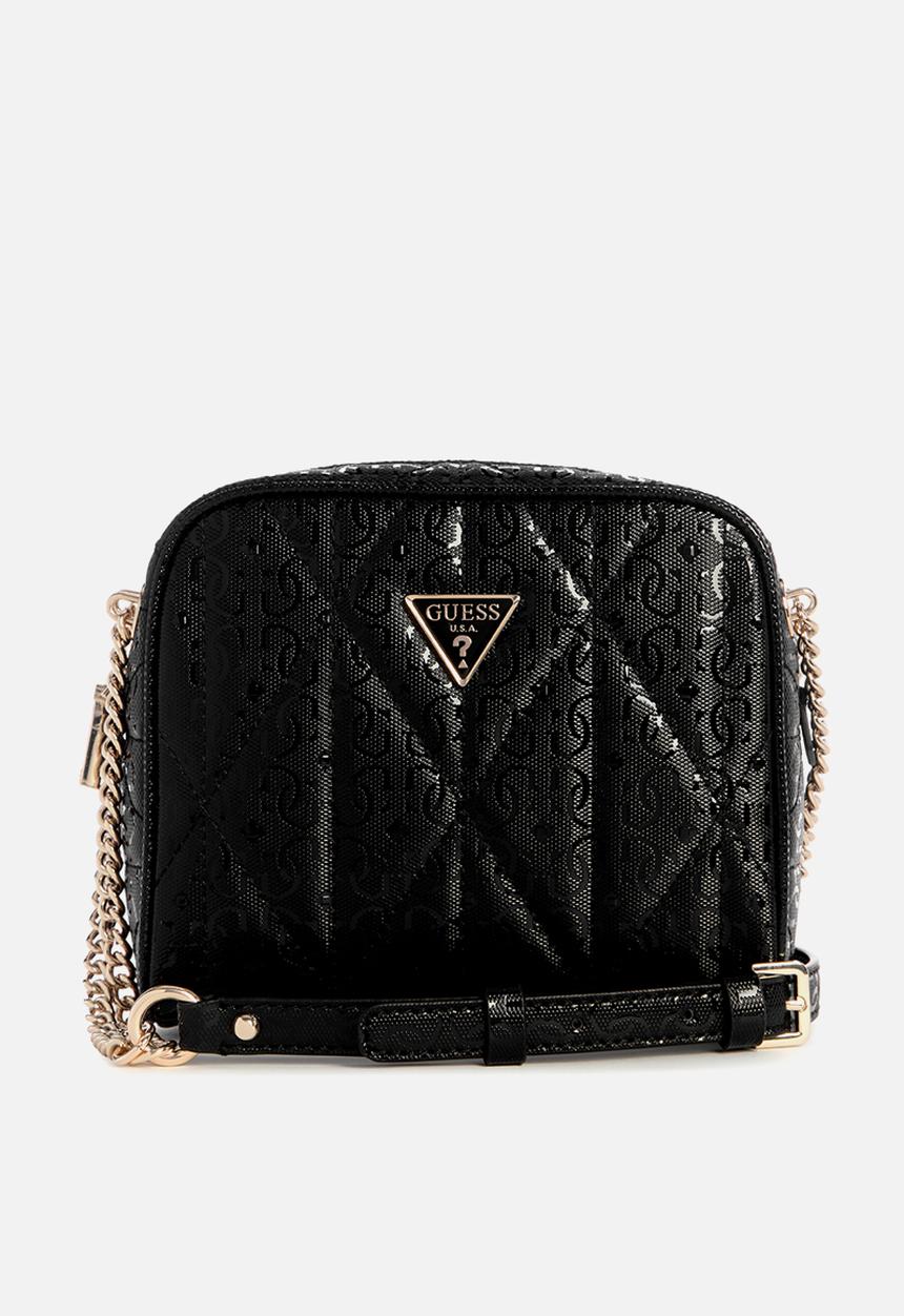 GUESS - Aldina camera crossbody - black