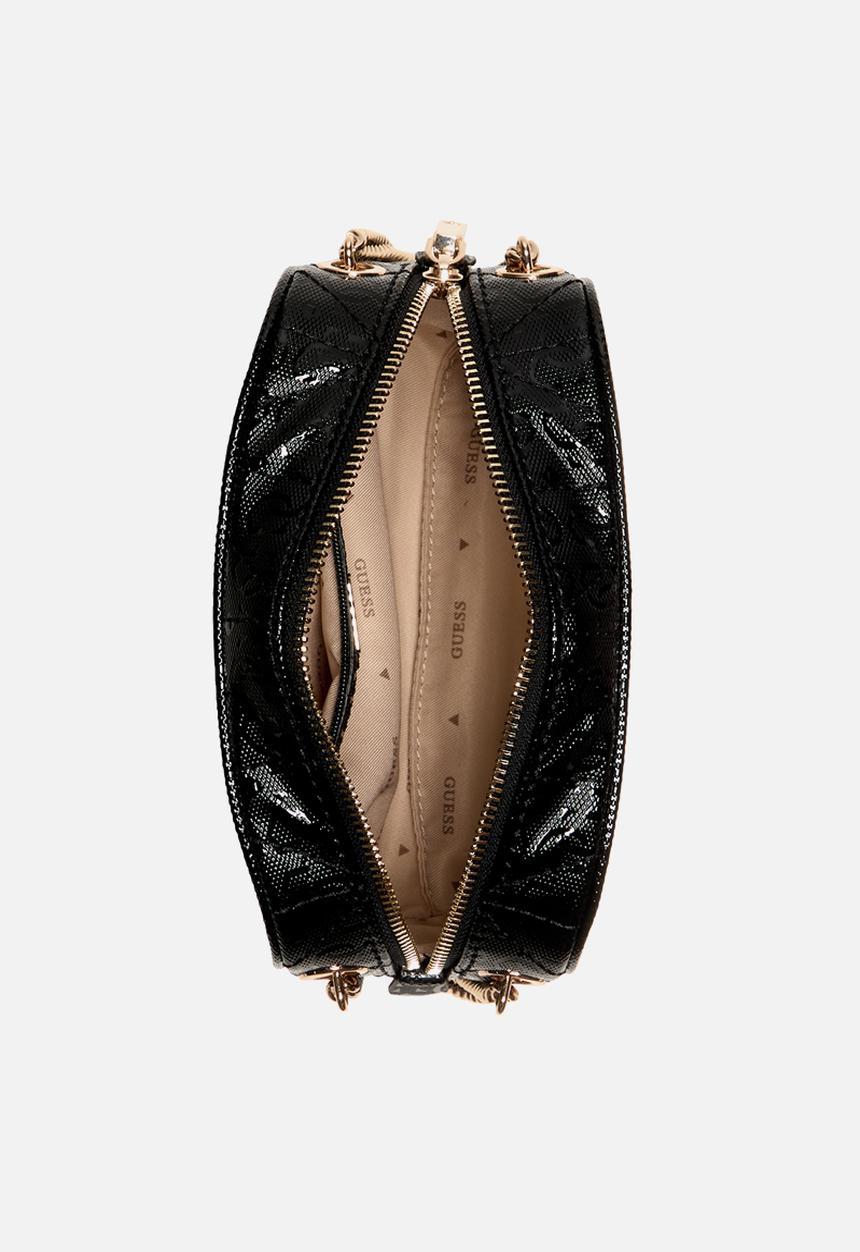 GUESS - Aldina camera crossbody - black