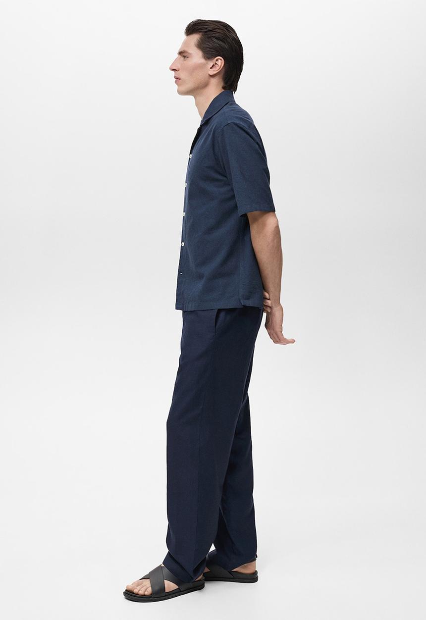 MANGO - Shirt NAU - Navy