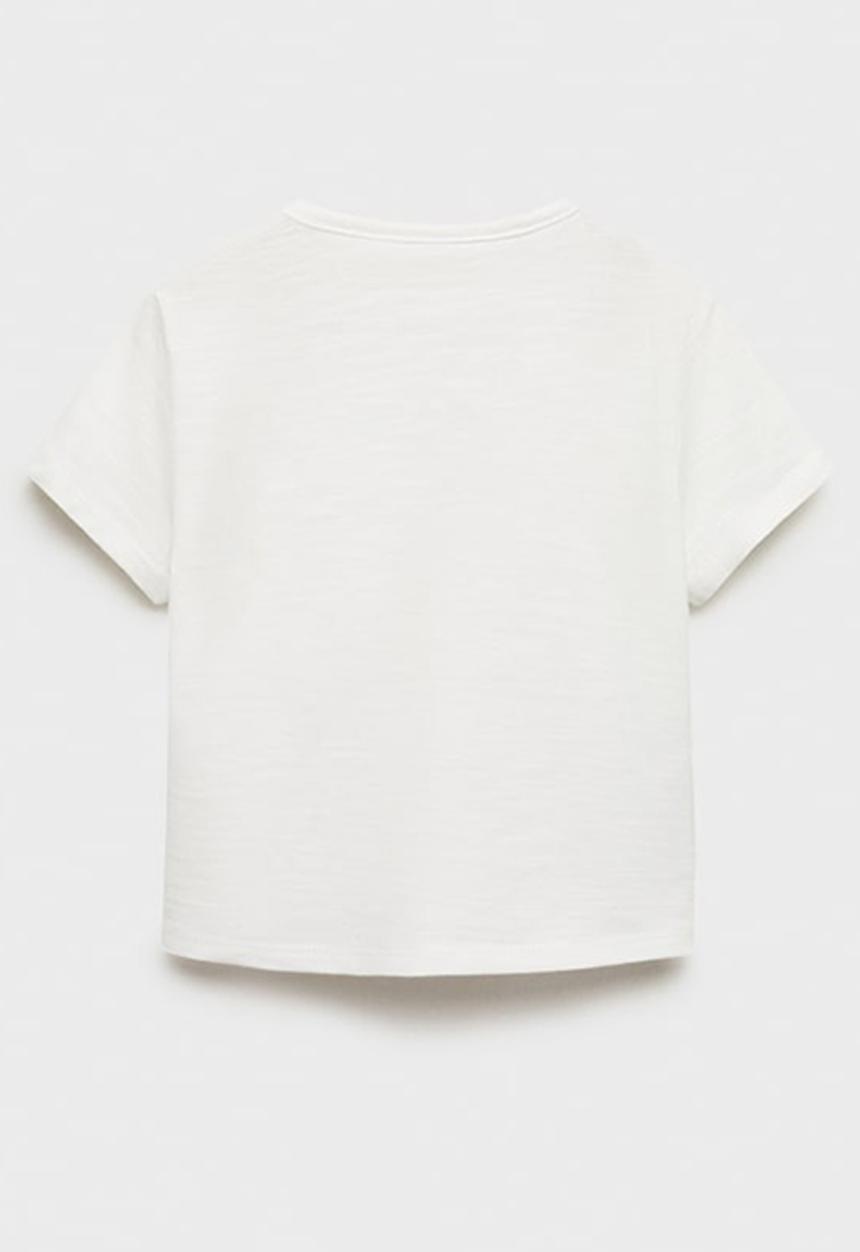 MANGO - T-shirt fresh - natural