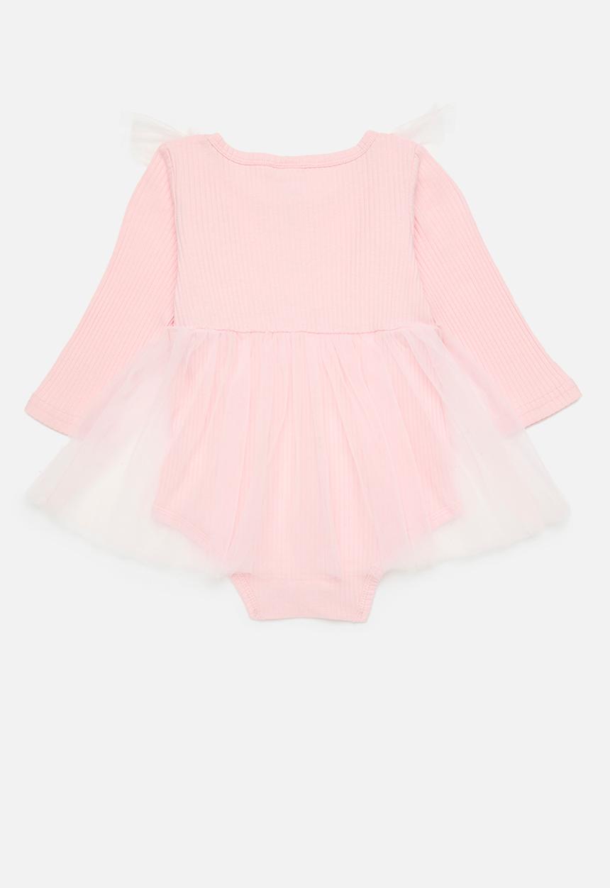 Pop Candy - Bodysuit with tulle skirt - light pink