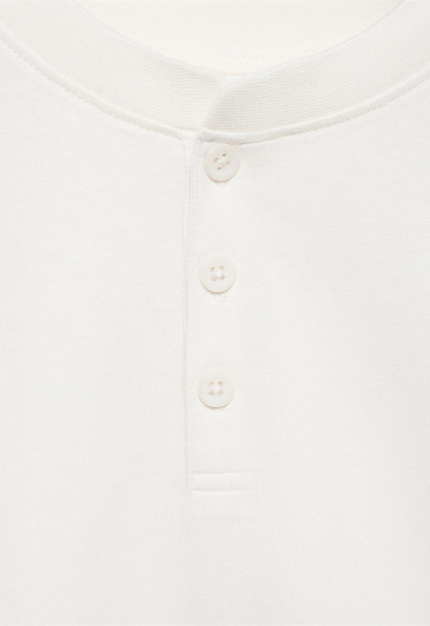 MANGO - T-shirt pani8 - natural