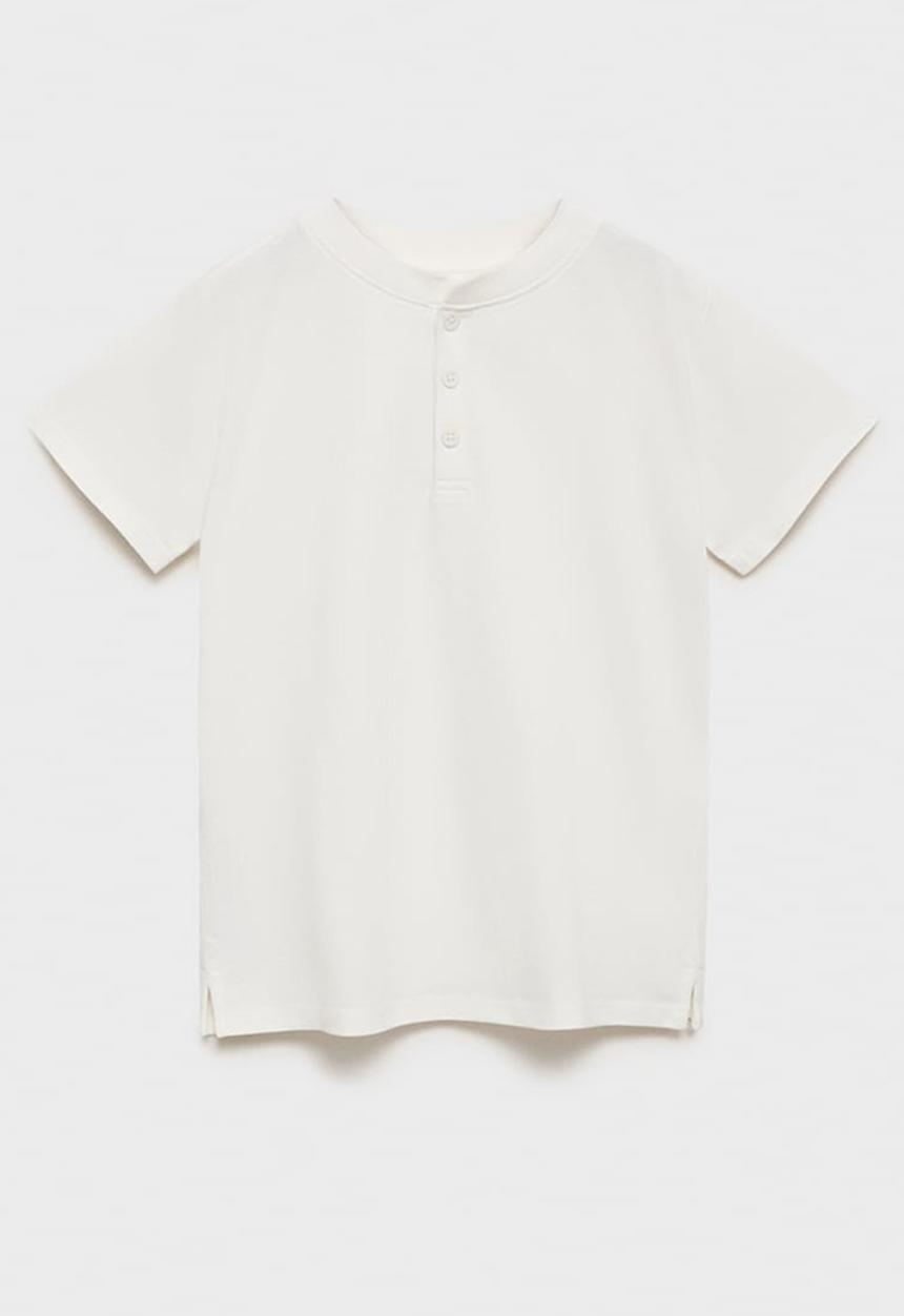 MANGO - T-shirt pani8 - natural