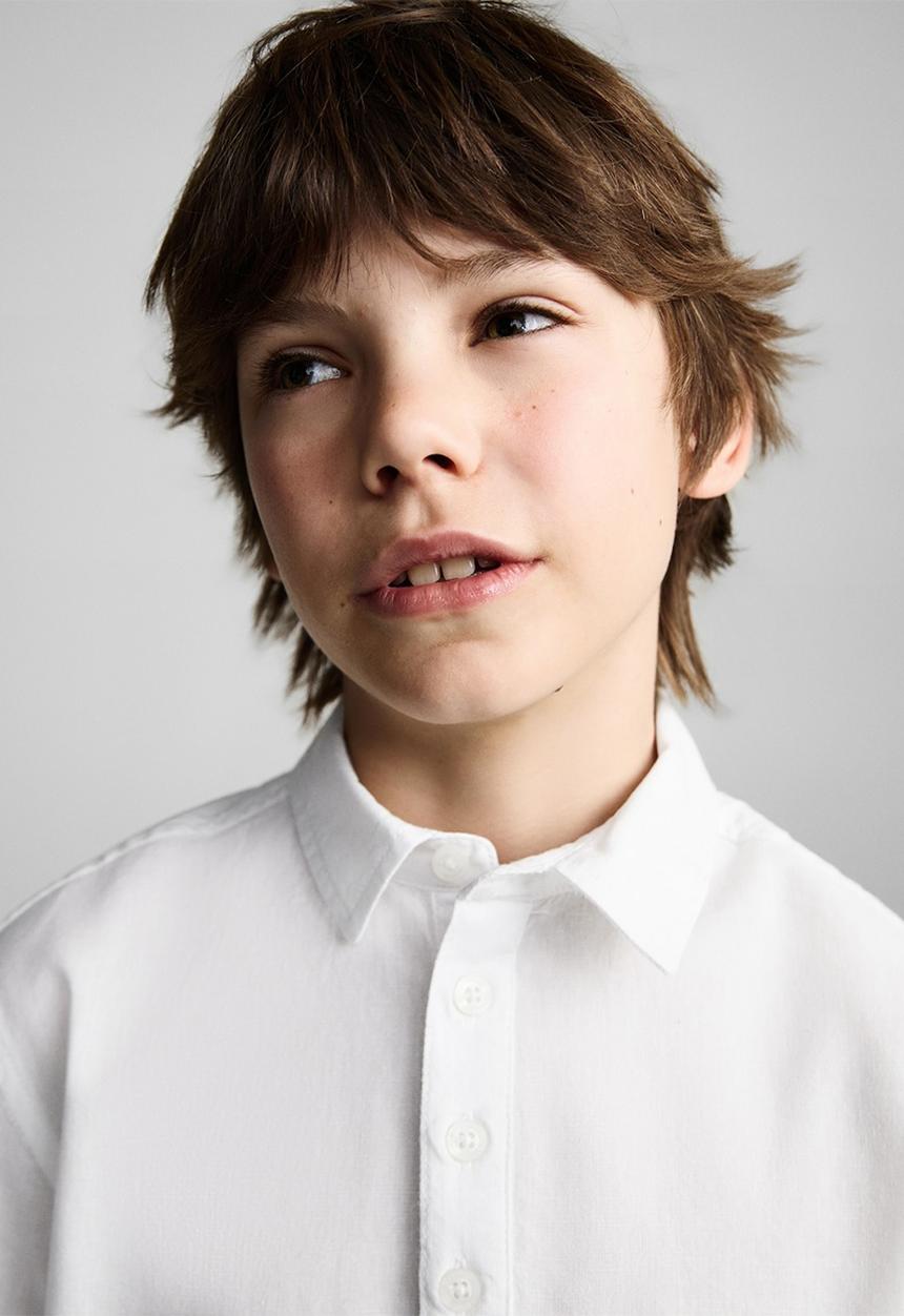 MANGO - Shirt peter - white