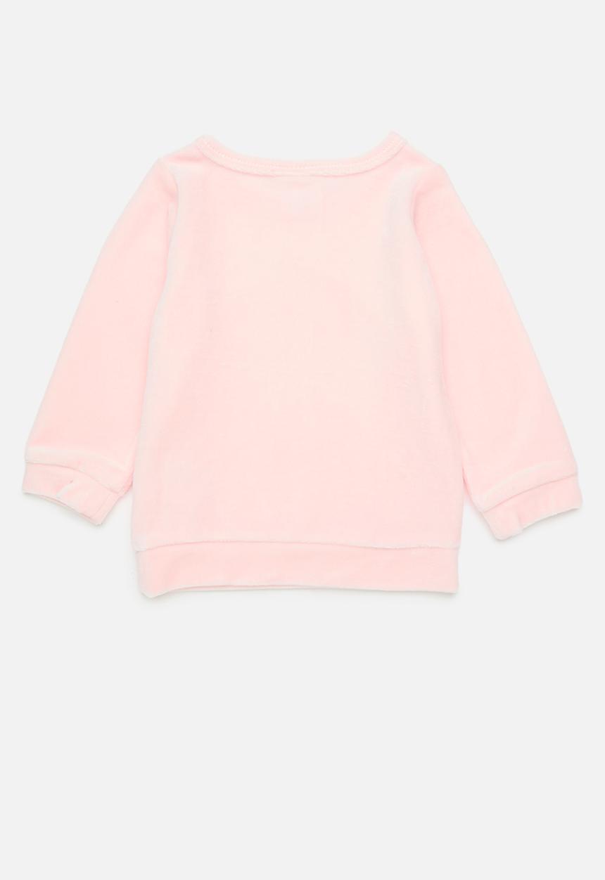 Pop Candy - Heart print sweatshirt - pink