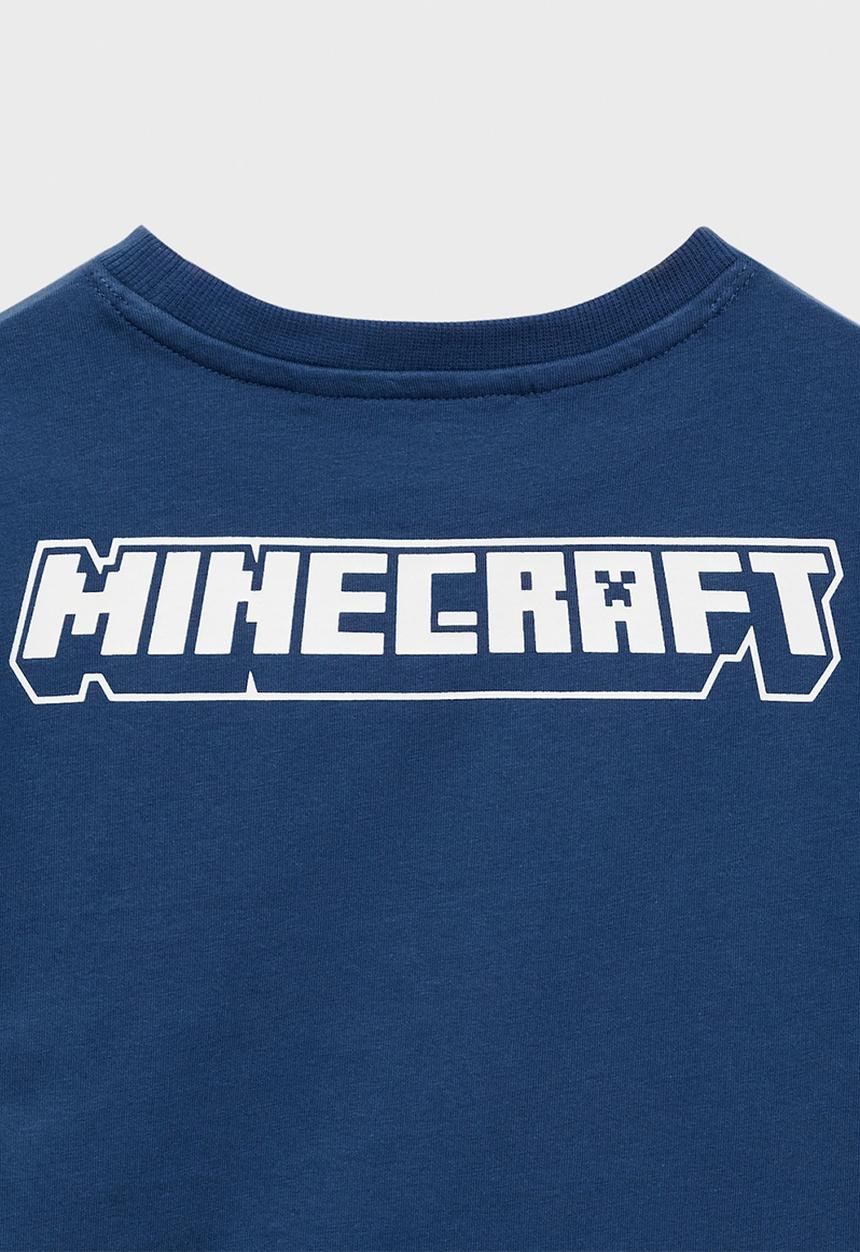 MANGO - T-shirt minecraf - navy