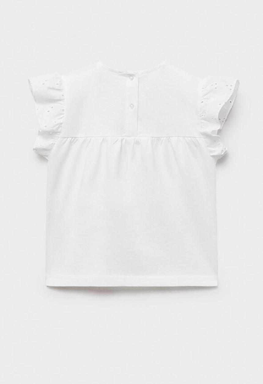 MANGO - T-shirt anita - natural