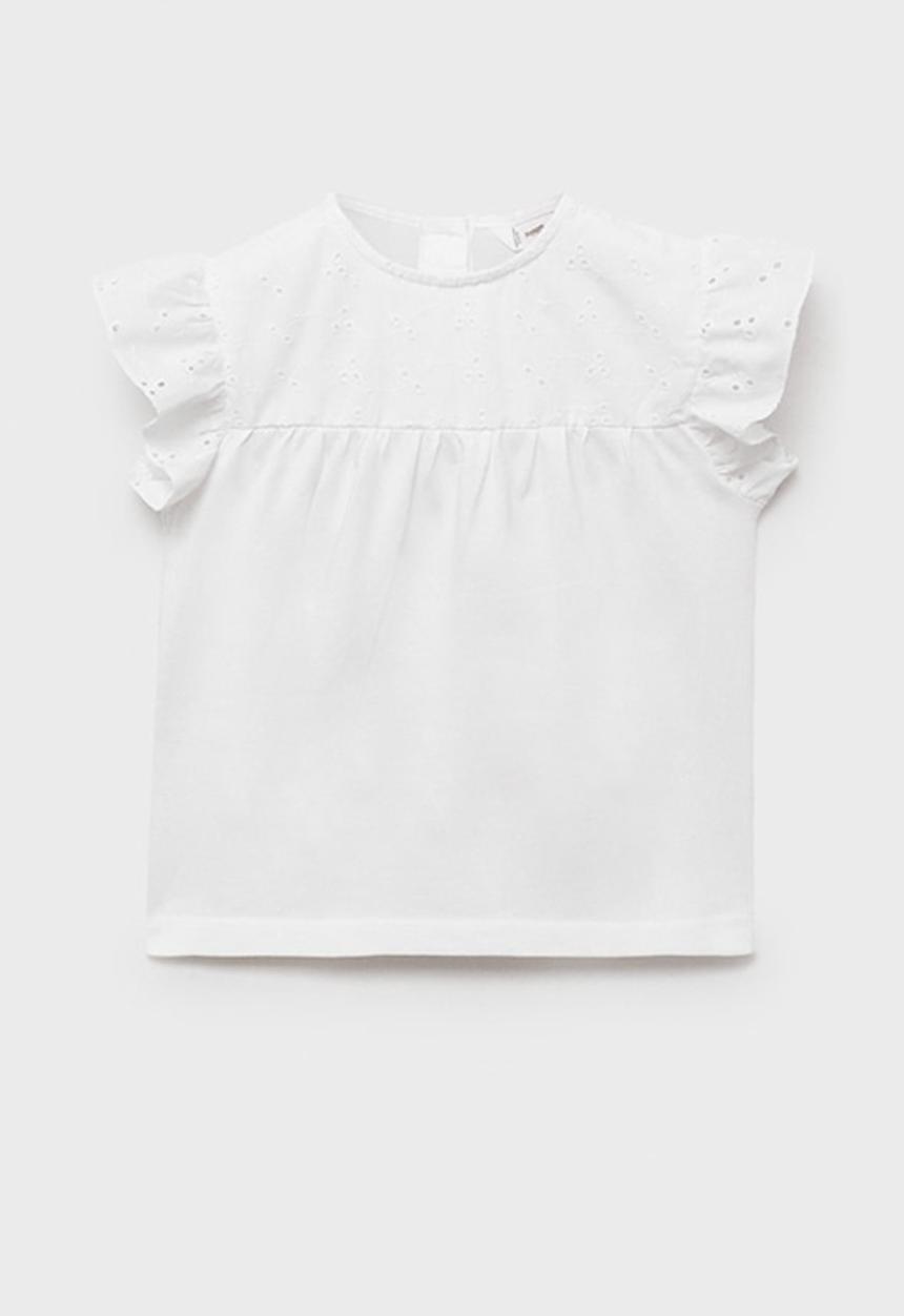 MANGO - T-shirt anita - natural