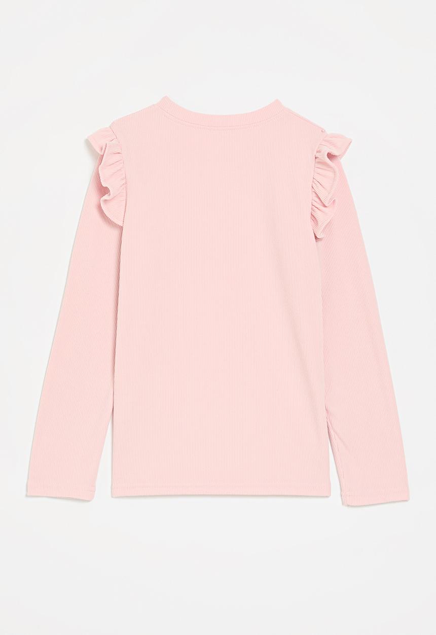 Pop Candy - Frilled top-pink
