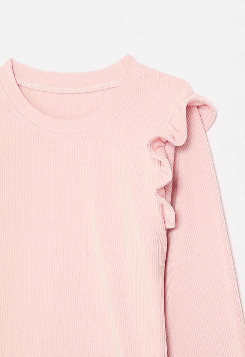 Pop Candy - Frilled top-pink