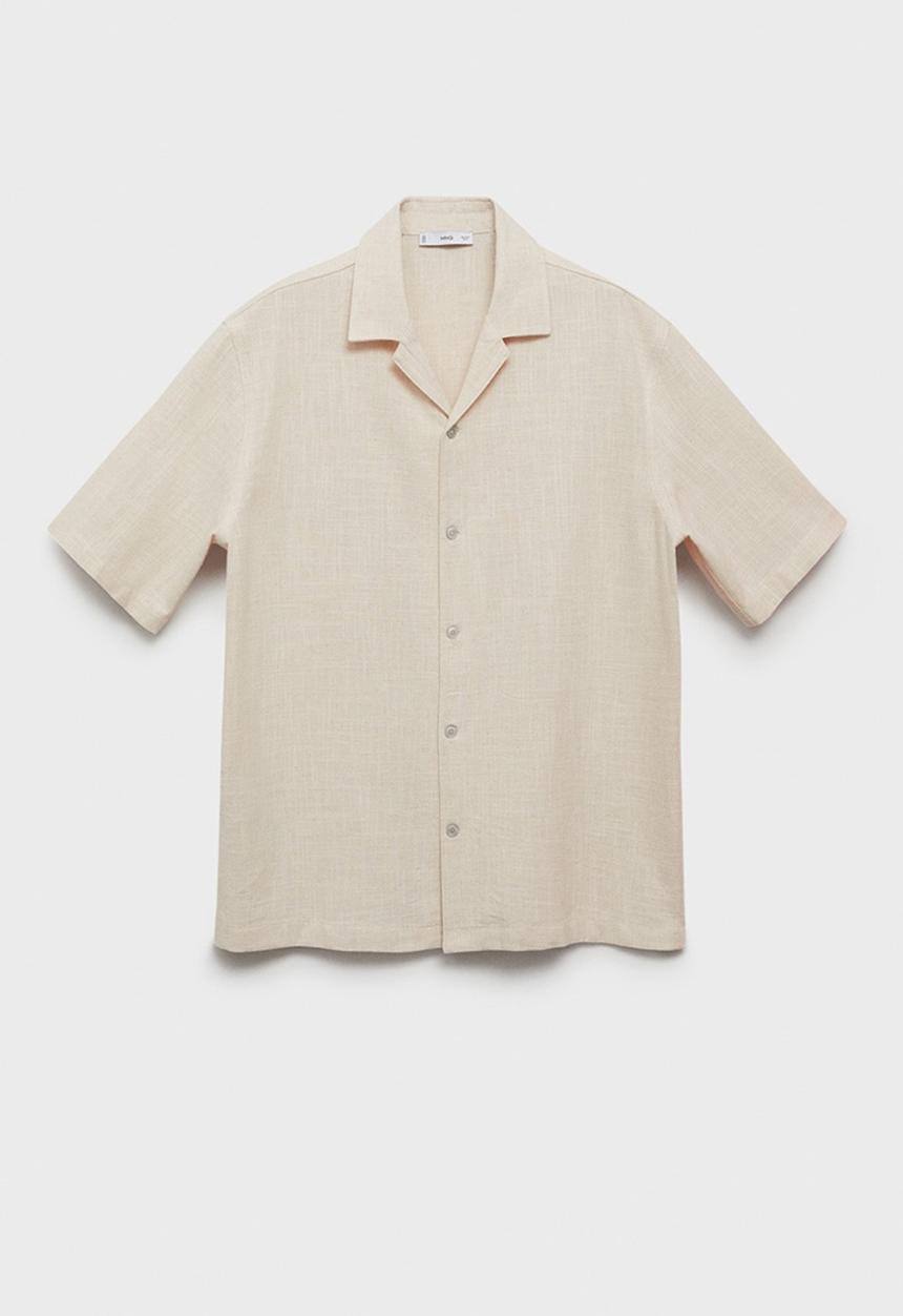 MANGO - Shirt GOZO - Light Beige