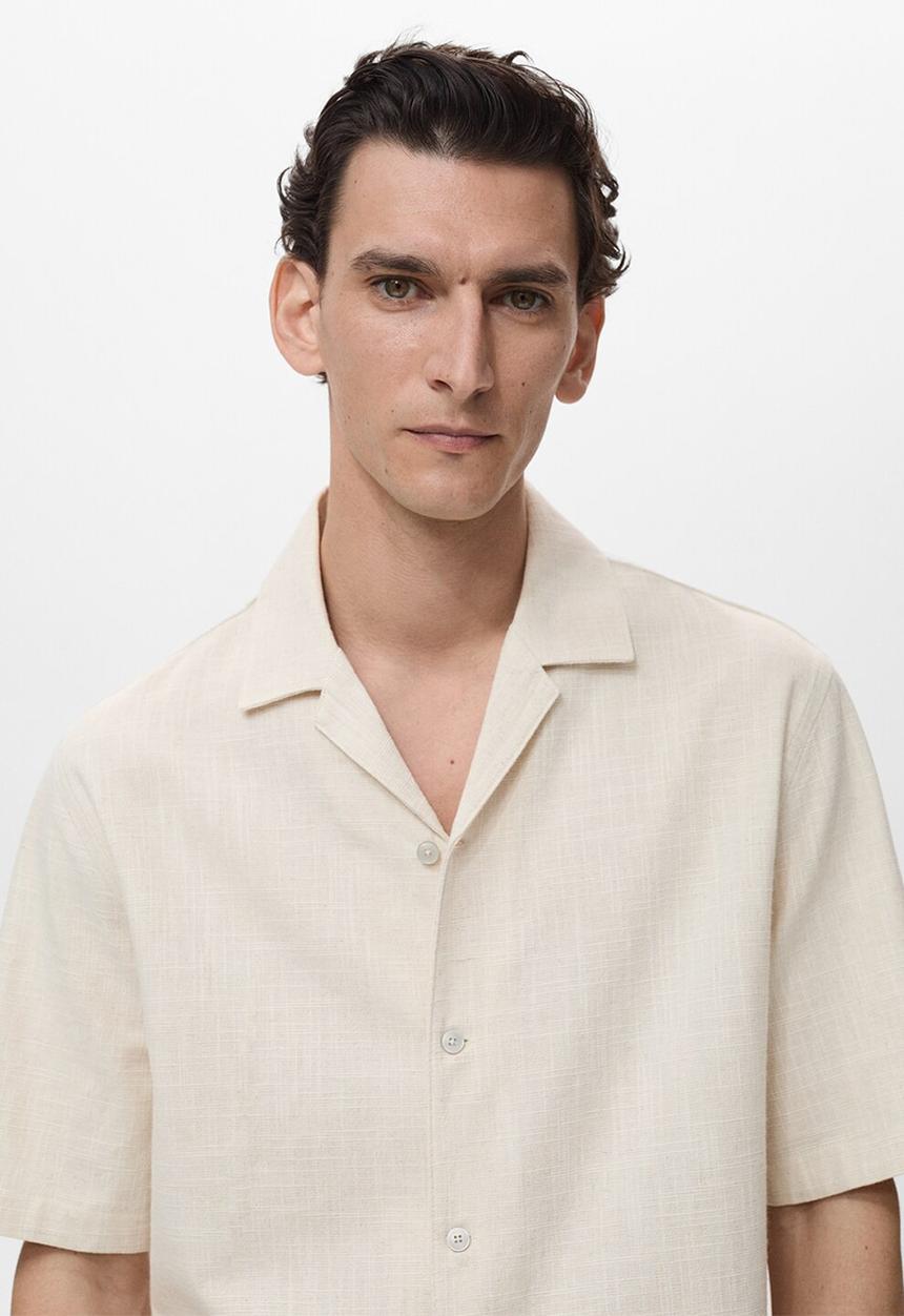 MANGO - Shirt GOZO - Light Beige