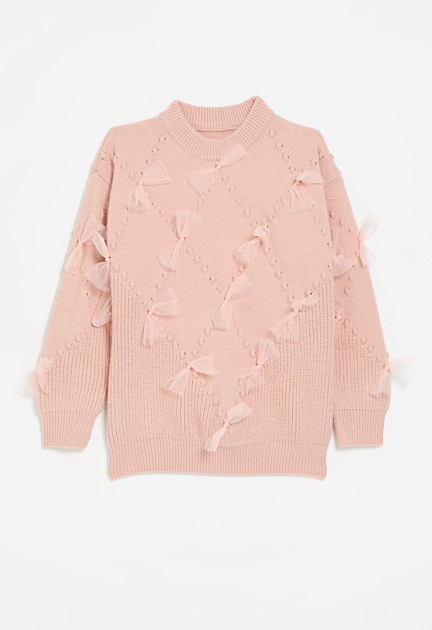 Pop Candy - Bow décor jersey - pink
