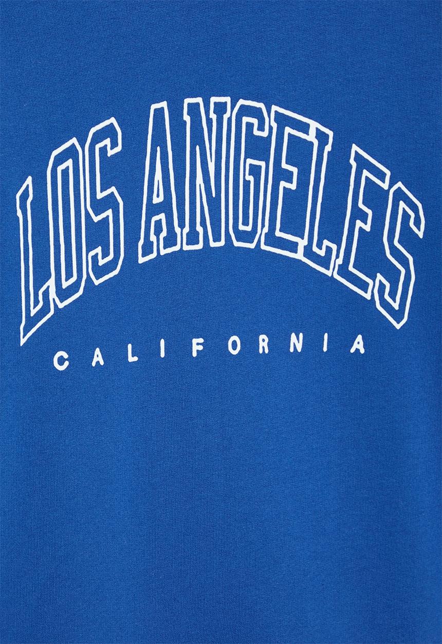 Pop Candy - Printed sweat top-blue