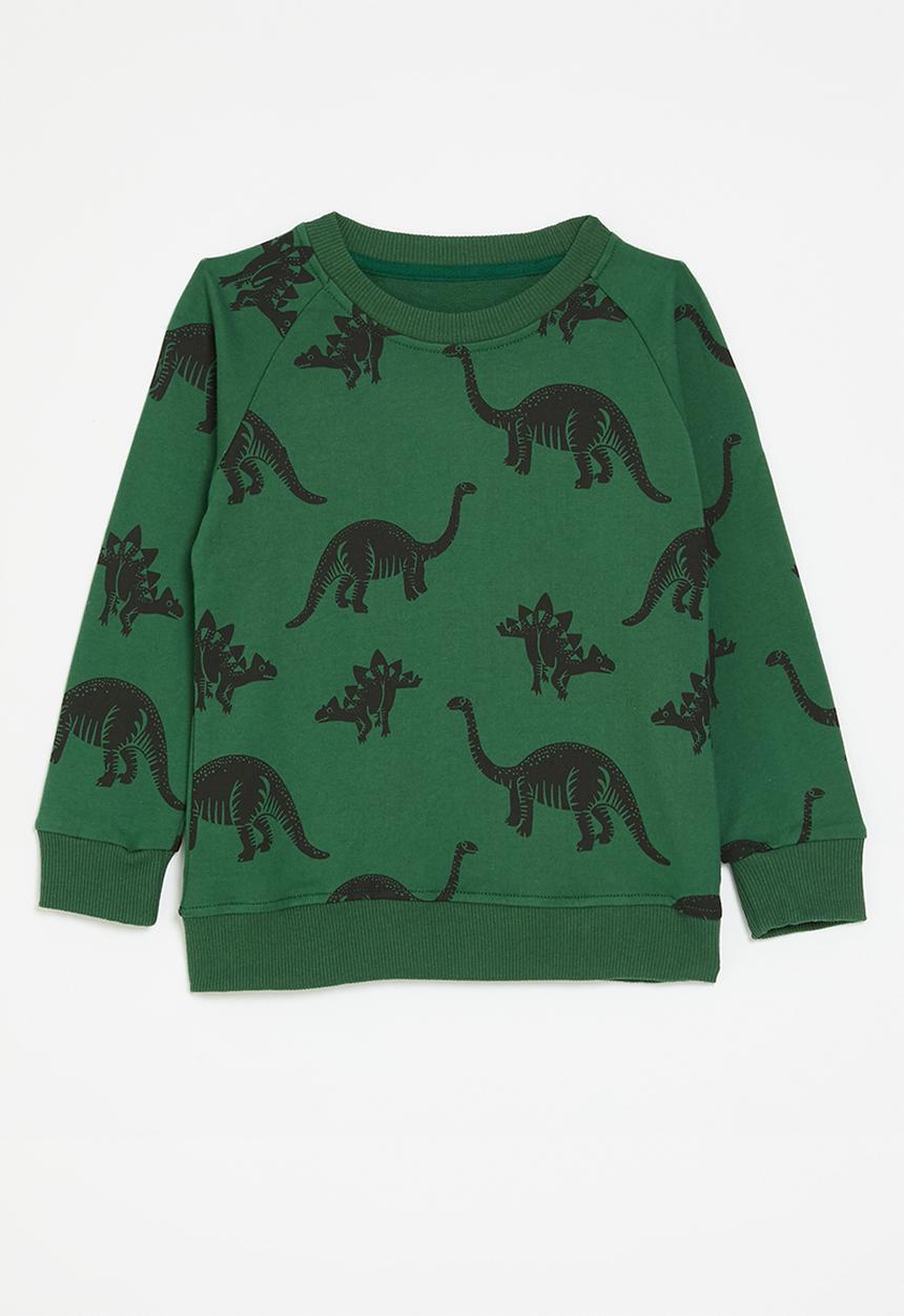 Pop Candy - Dino print sweat - green