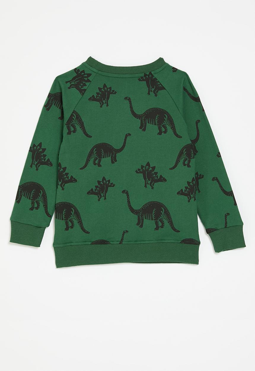 Pop Candy - Dino print sweat - green