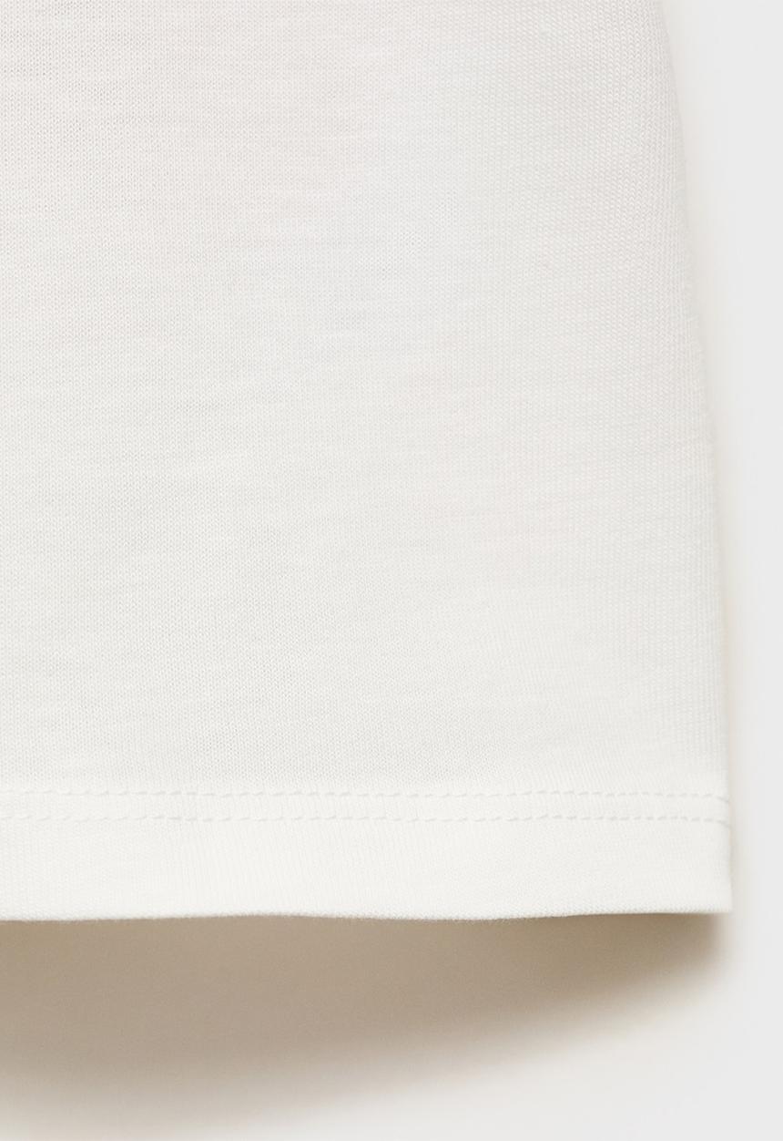 MANGO - T-shirt great - natural