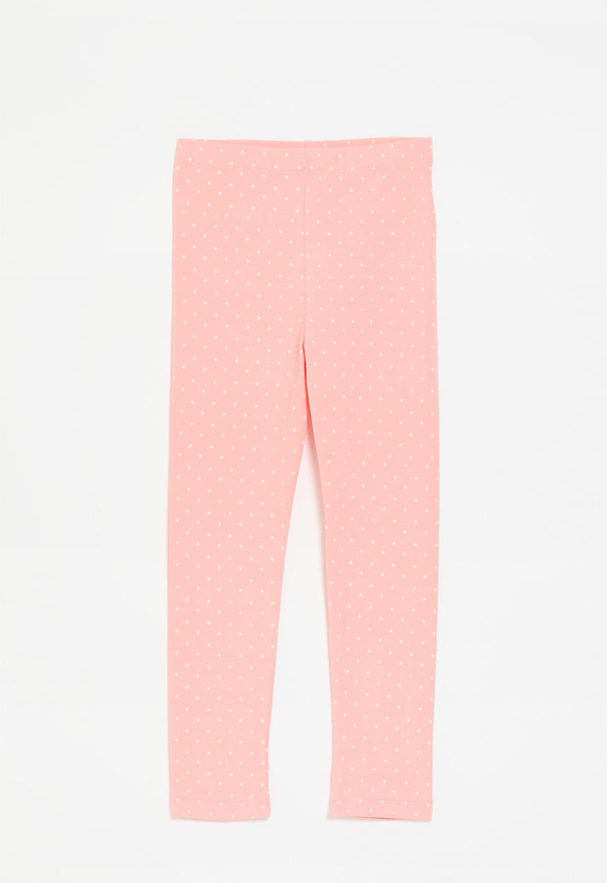 Pop Candy - Polka dot legging-pink & white