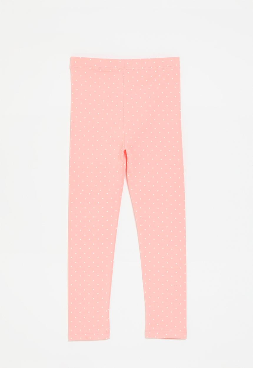 Pop Candy - Polka dot legging-pink & white