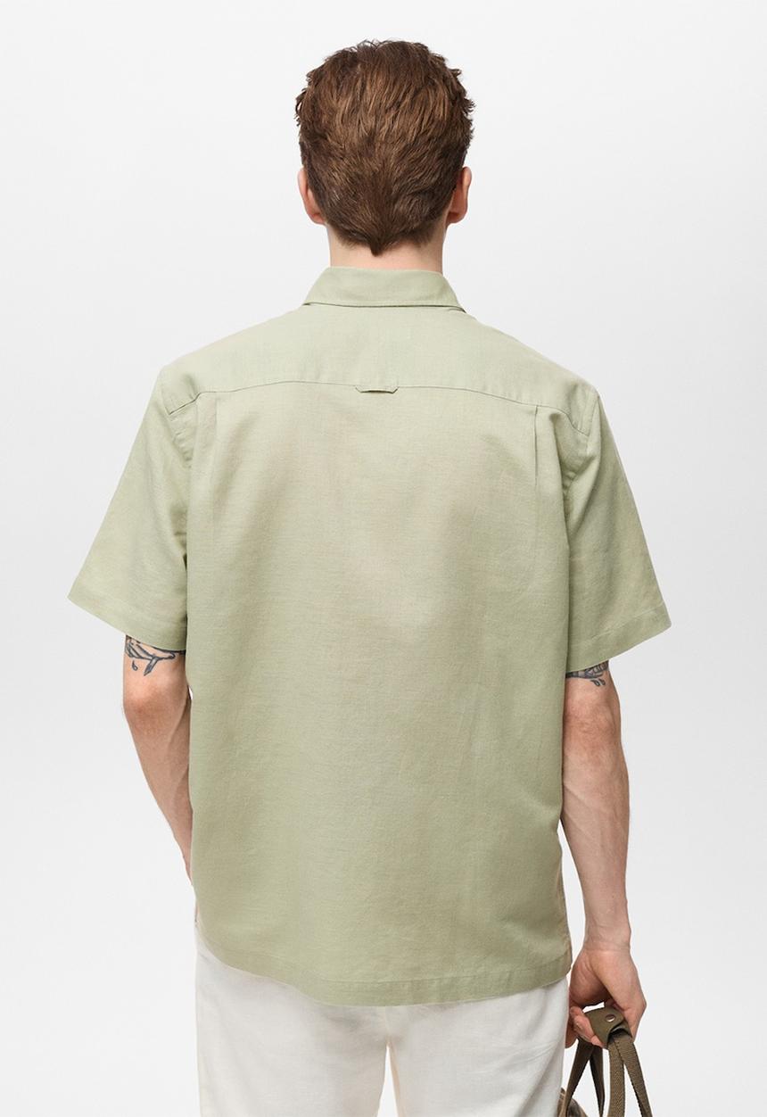 MANGO - Shirt ANTS - Light/Pastel Green