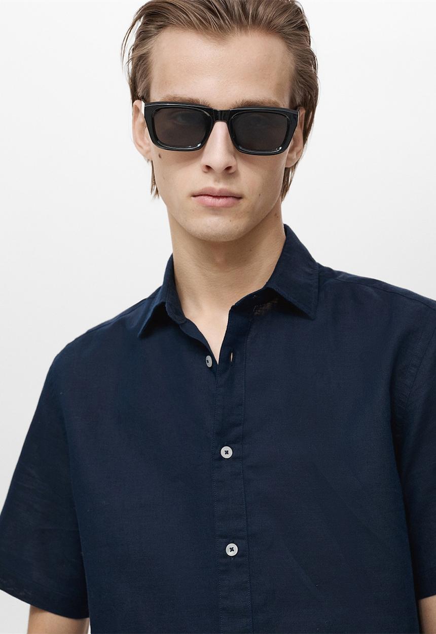 MANGO - Shirt ANTS - Navy