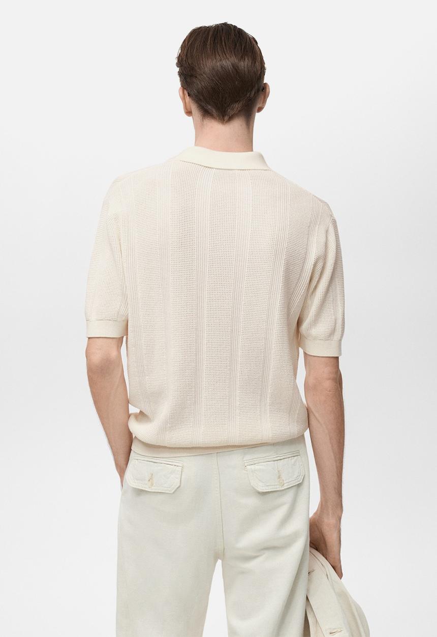 MANGO - Poloshirt GELAT - Light Beige