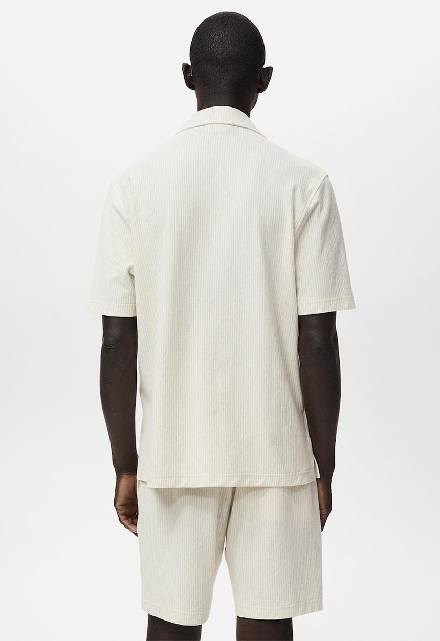 MANGO - Poloshirt MOYAC - Light Beige