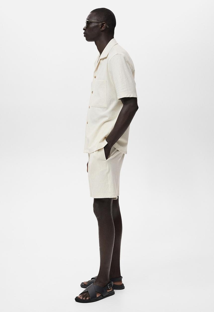 MANGO - Poloshirt MOYAC - Light Beige