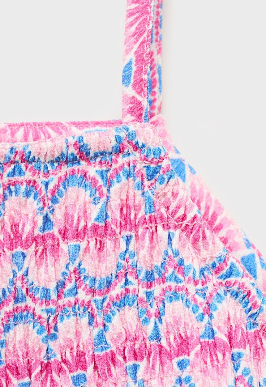 MANGO - T-Shirt Pai - Pink
