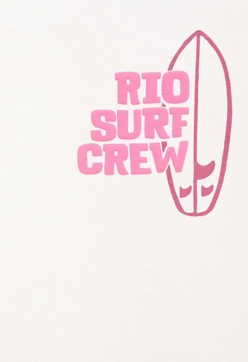 MANGO - T-Shirt Riocrew - Natural