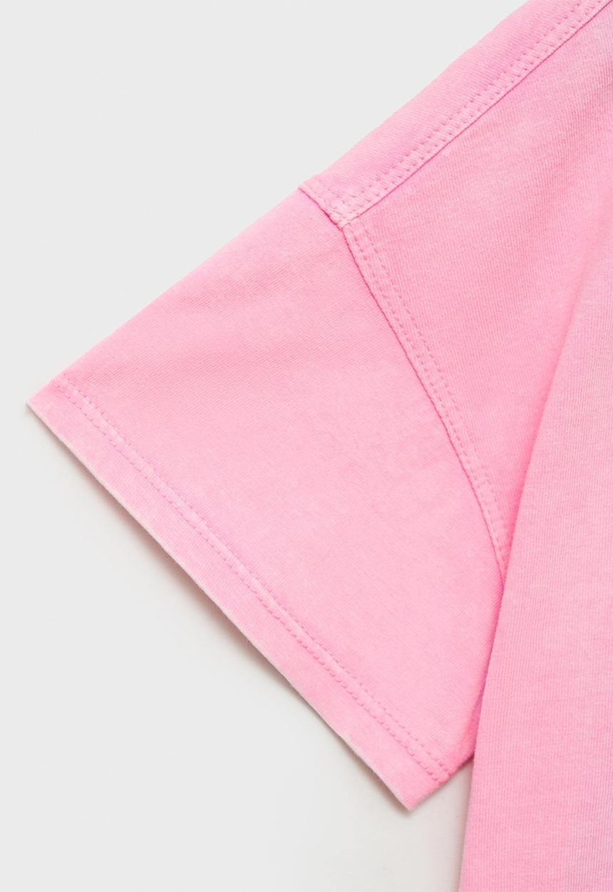 MANGO - T-shirt oahu - bright pink