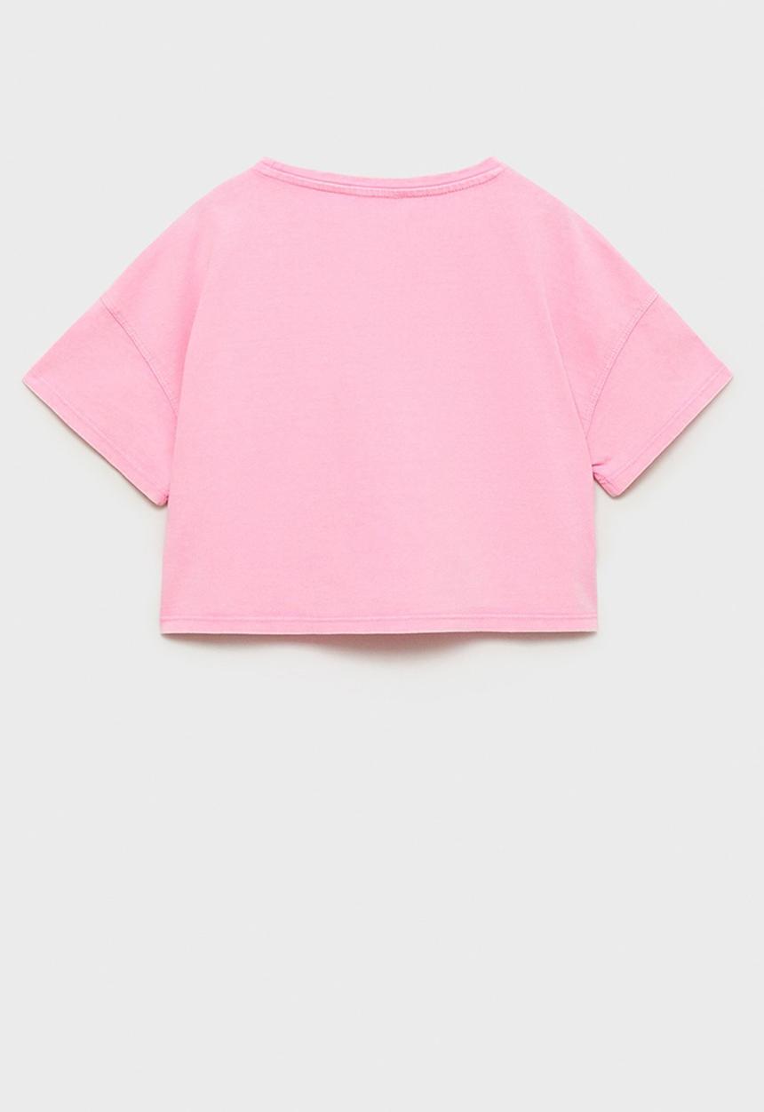MANGO - T-shirt oahu - bright pink