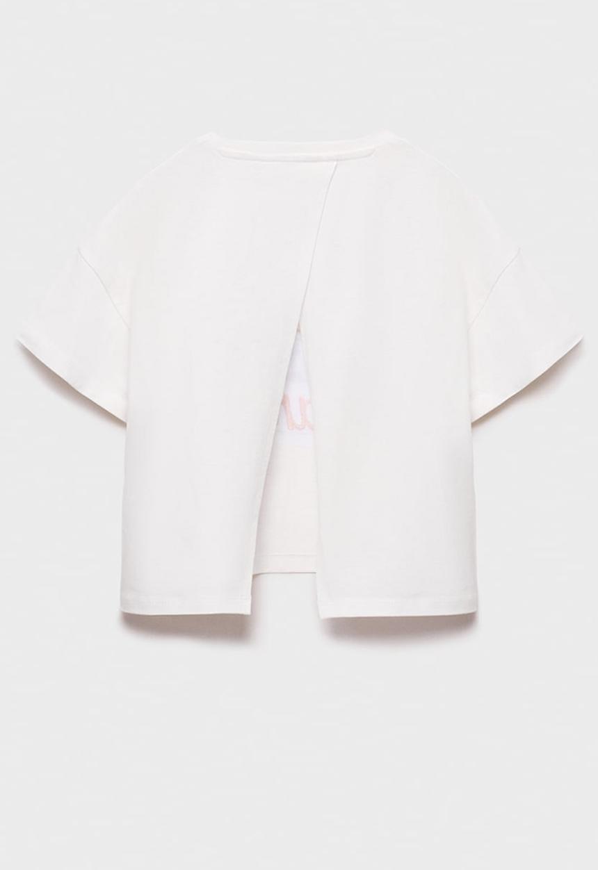 MANGO - T-shirt sunbeams - natural