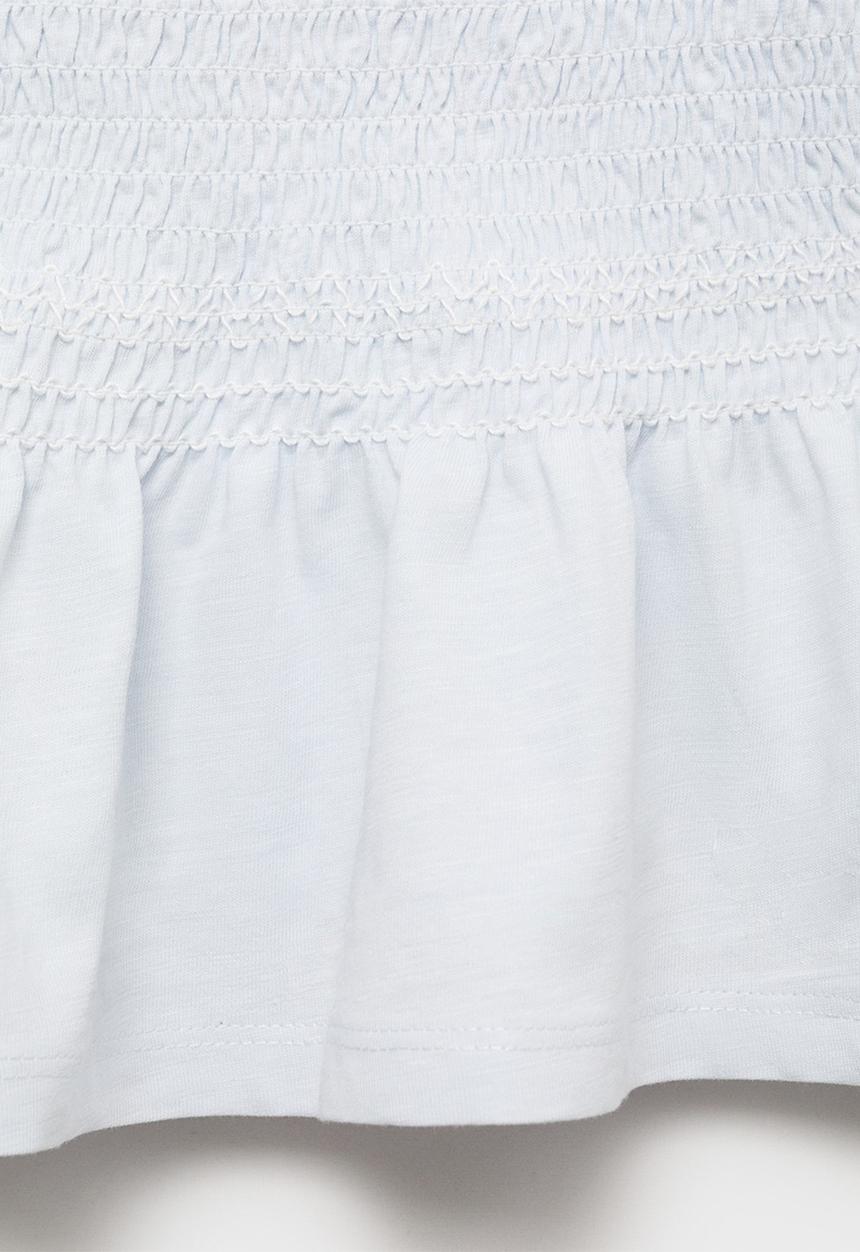 MANGO - T-shirt honey - light/pastel blue