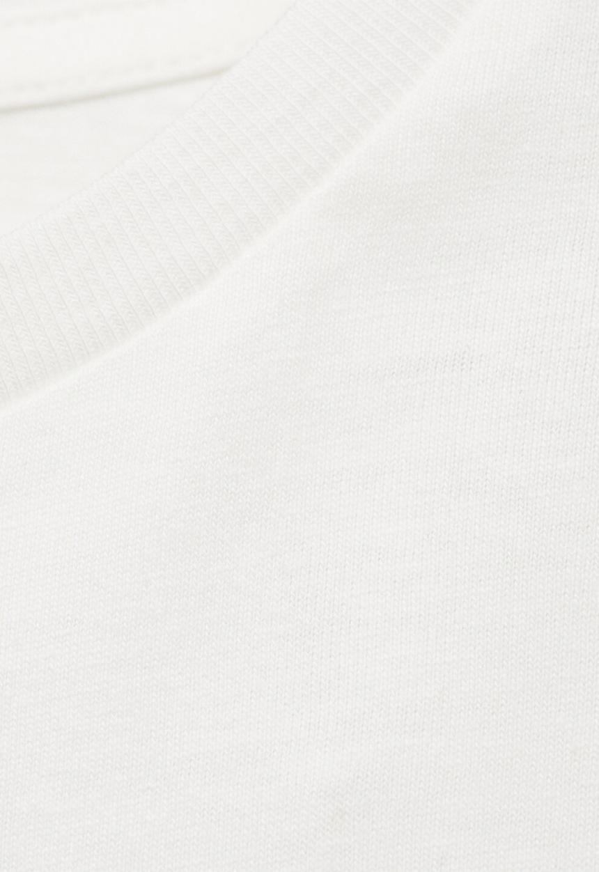 MANGO - T-shirt belle - natural
