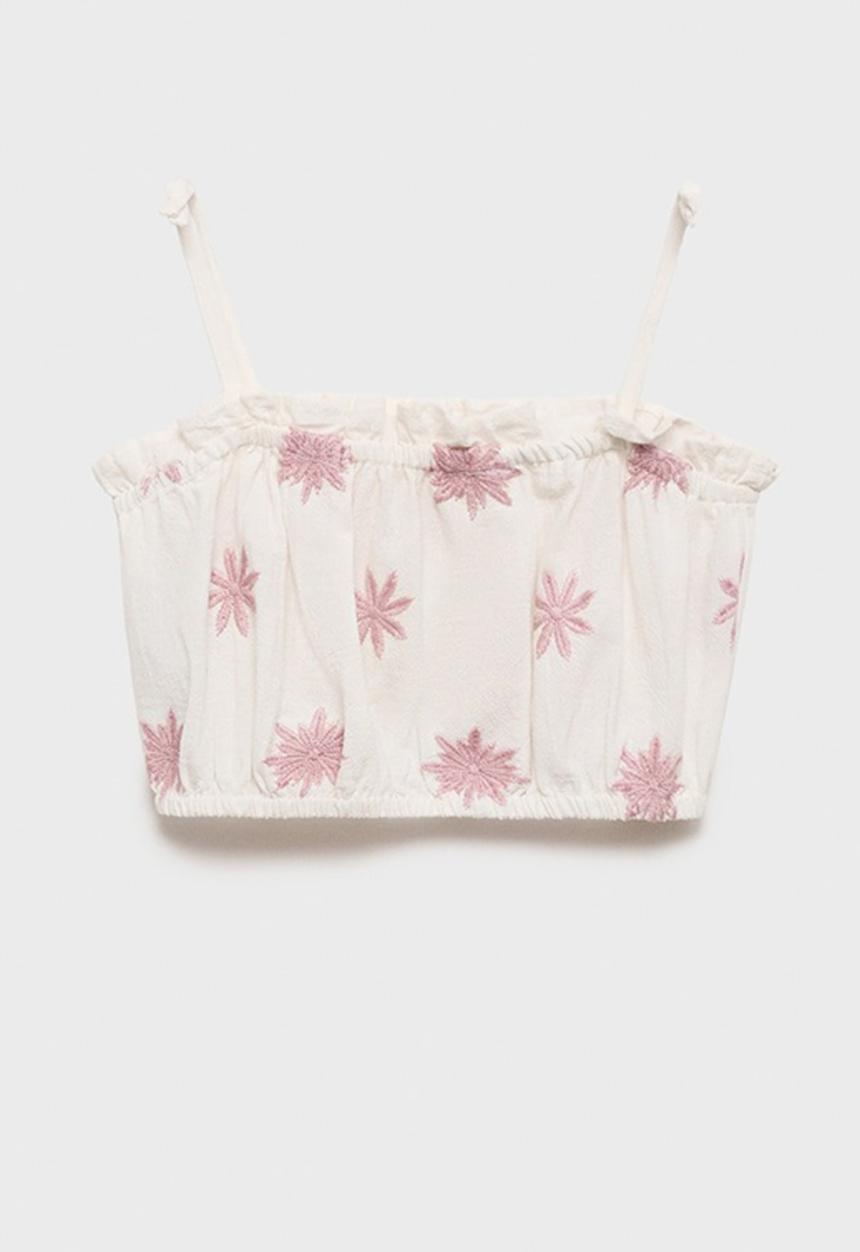 MANGO - Blouse scarlett - natural white