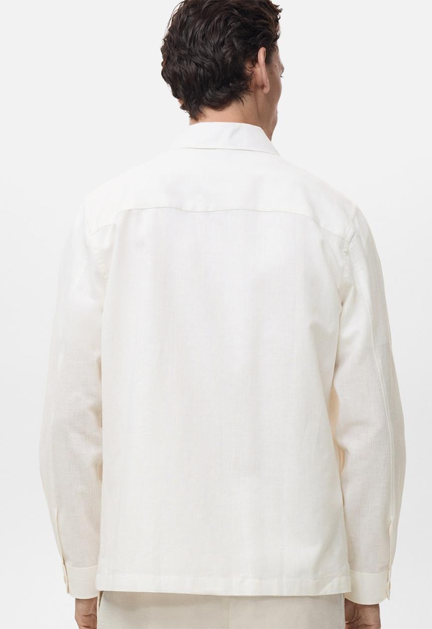 MANGO - Shirt IBIZA - Light Beige
