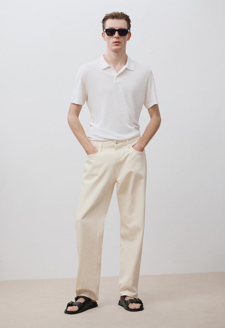 MANGO - Poloshirt AMBERES - White