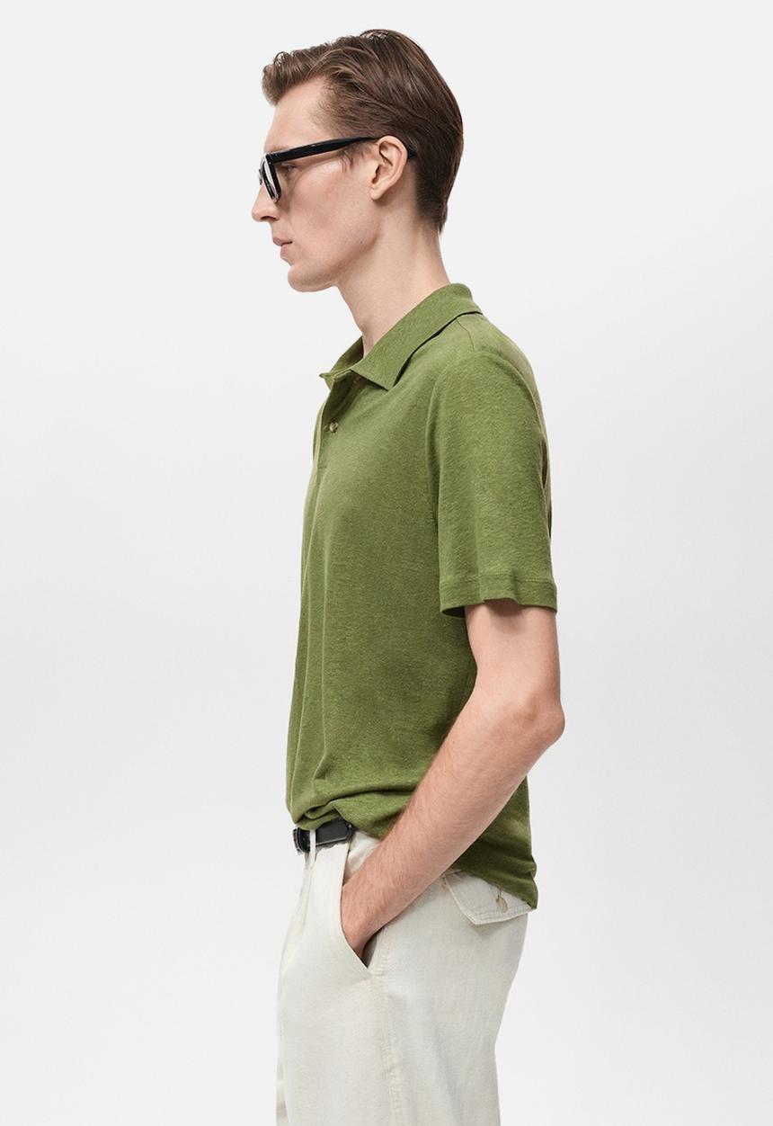 MANGO - Poloshirt AMBERES - Green