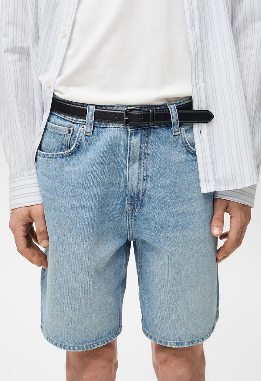 MANGO - Bermudas JAROD - Light Blue