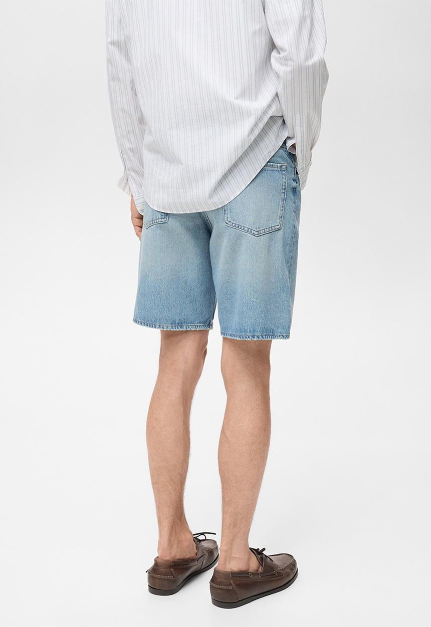 MANGO - Bermudas JAROD - Light Blue