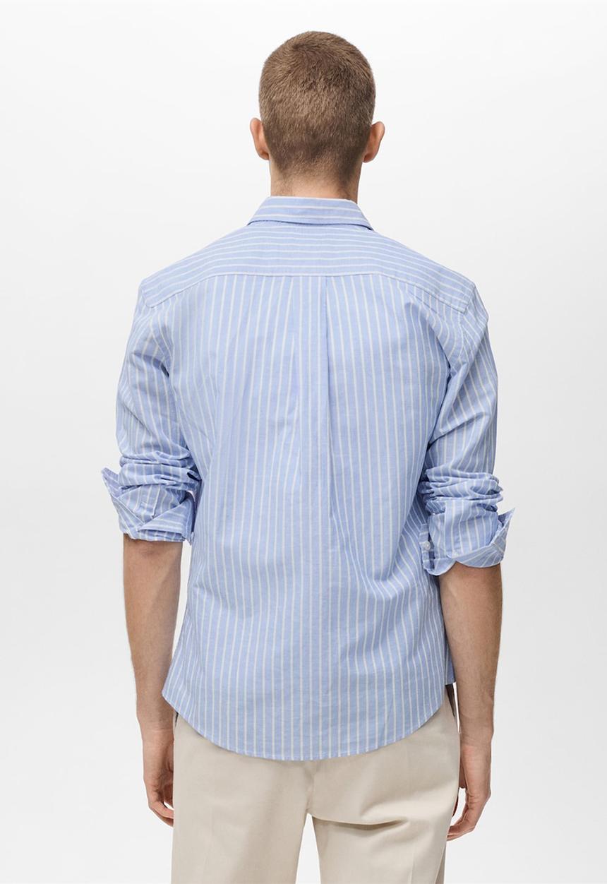 MANGO - Shirt EMMA1 - Medium Blue