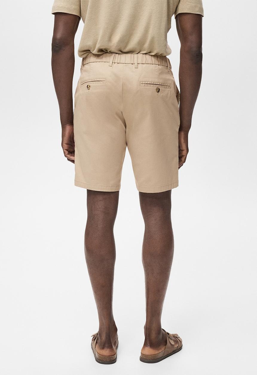 MANGO - Bermudas GRACIA - Beige