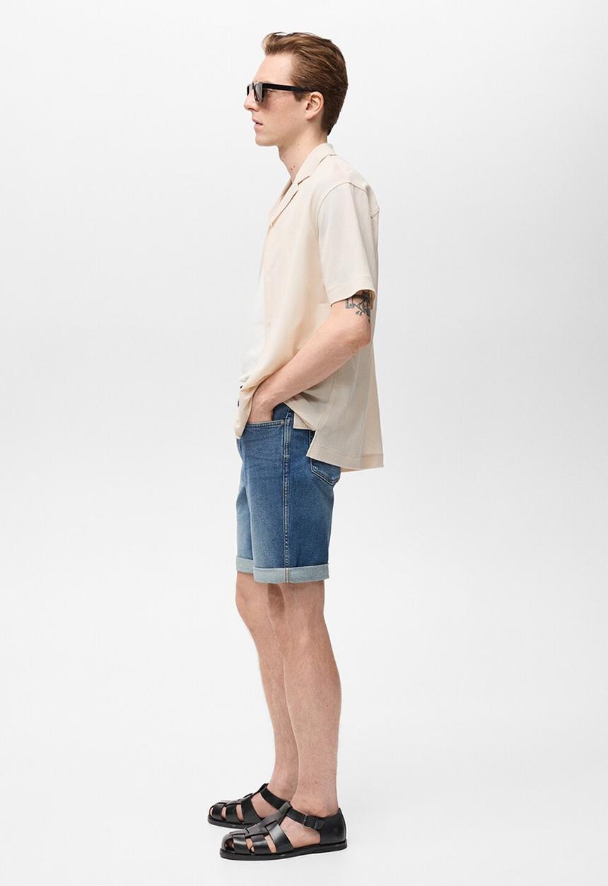 MANGO - Bermudas ROCK - BLUE