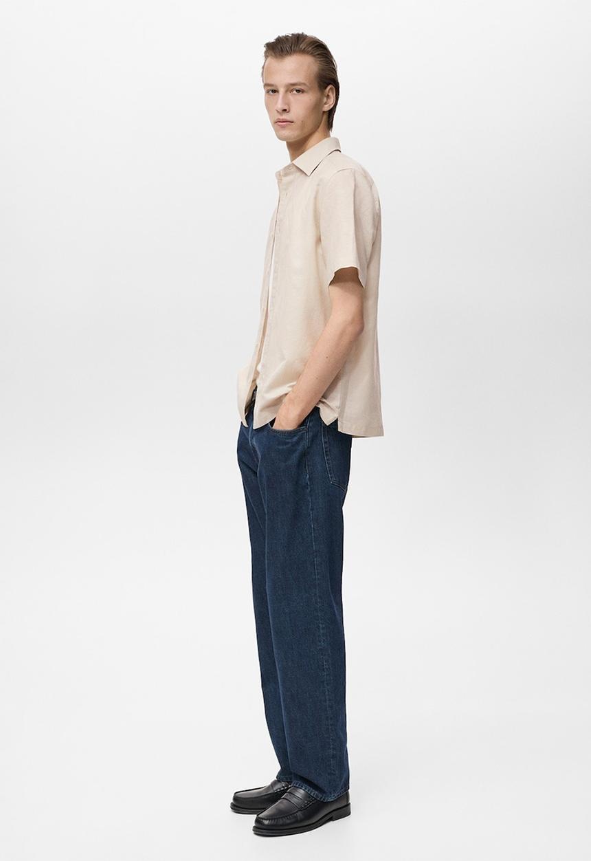 MANGO - Shirt ANTS - Light Beige