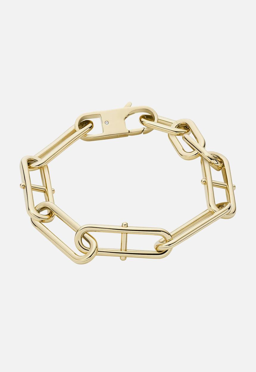 Fossil - Heritage chain bracelet - gold