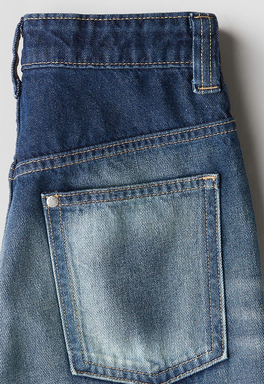H&M - Baggy fit jeans - dark denim blue