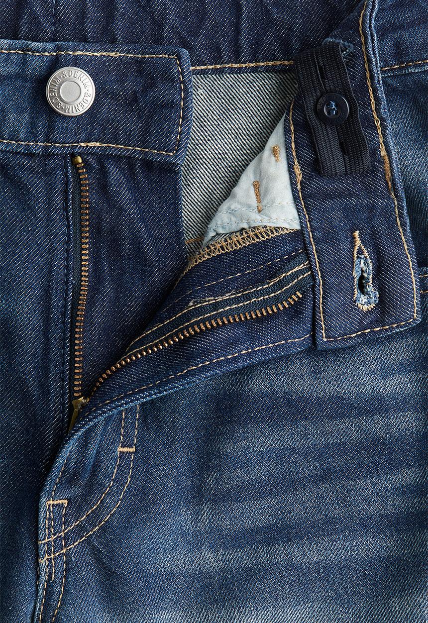 H&M - Baggy fit jeans - dark denim blue