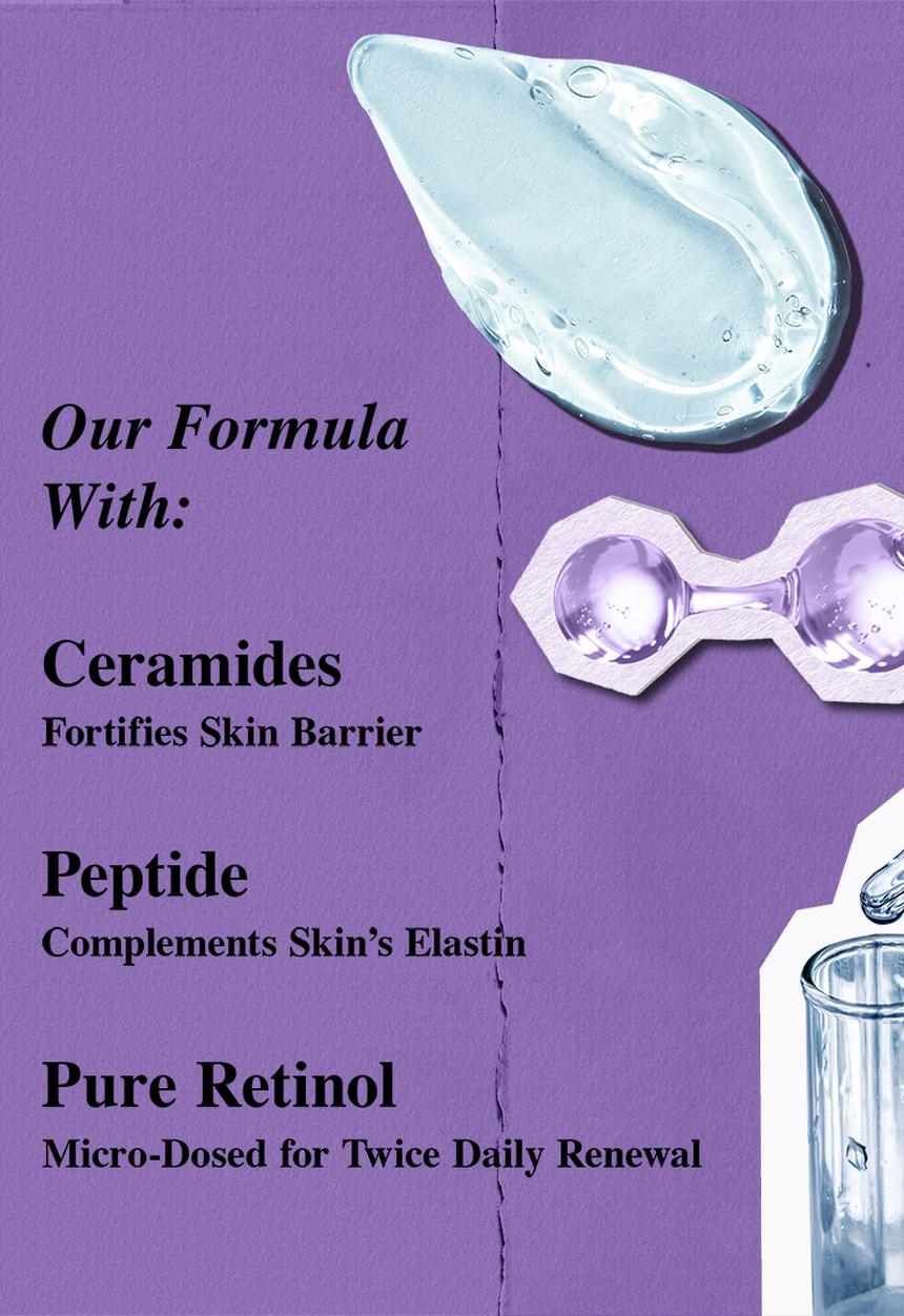 Kiehl's - Micro-Dose Anti-Aging Retinol Serum with Ceramides and Peptide