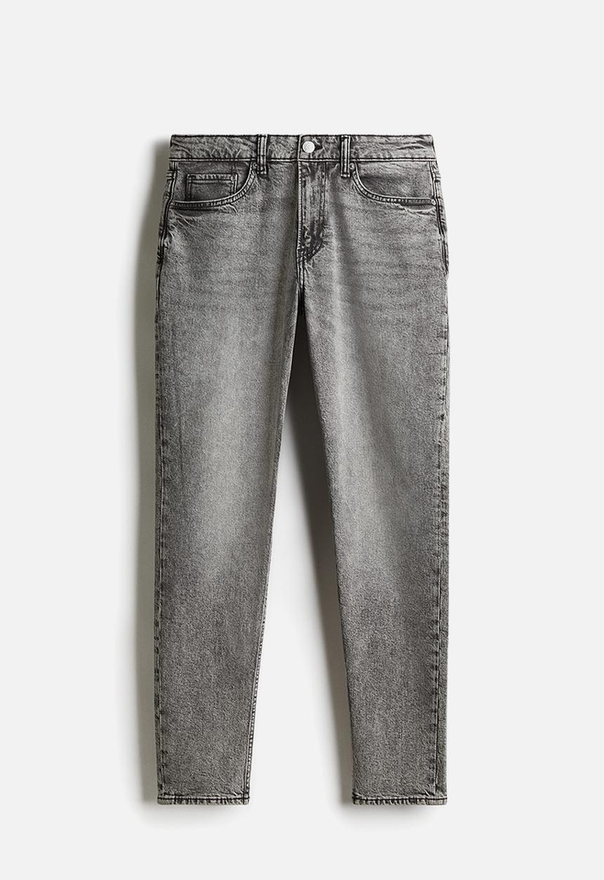 H&M - Tapered regular jeans - denim grey